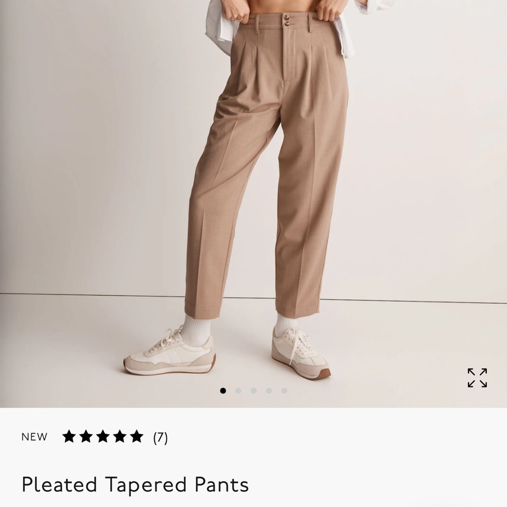 Madewell Pleated Pants